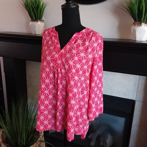 CHAUS New York  Ladies Long-sleeved Tunic Top - Picture 3 of 9